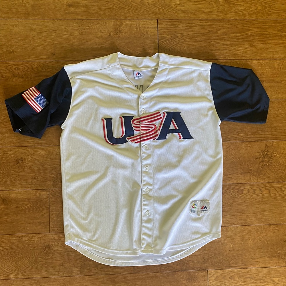 2017 Giancarlo Stanton USA Baseball Jersey